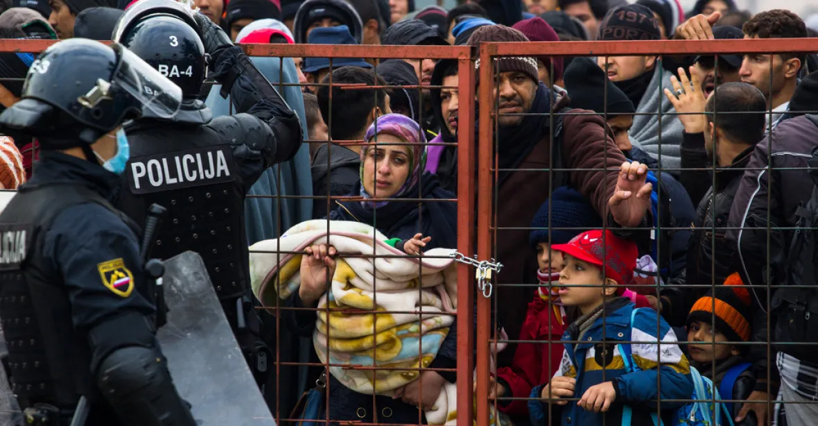 Slovenský ministr: Běženci na hranicích nejsou žádní váleční uprchlíci