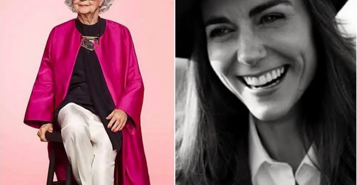 Vogue vsadil na vévodkyni Kate a 100letou modelku
