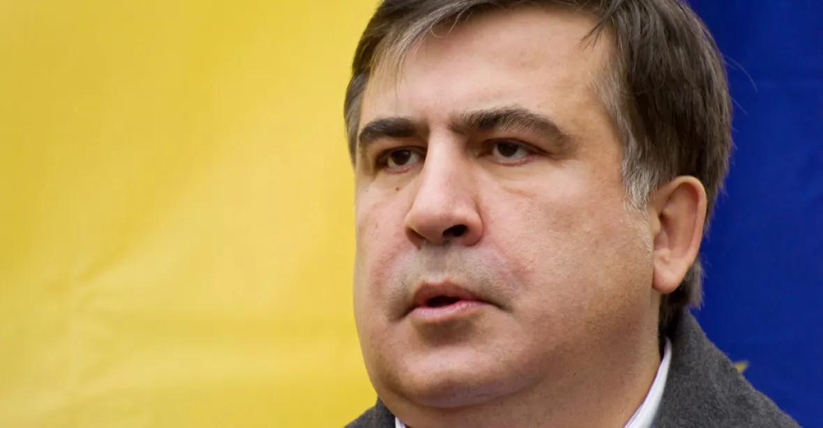 Saakašvili je na Ukrajině stíhán za nezákonné překročení hranic