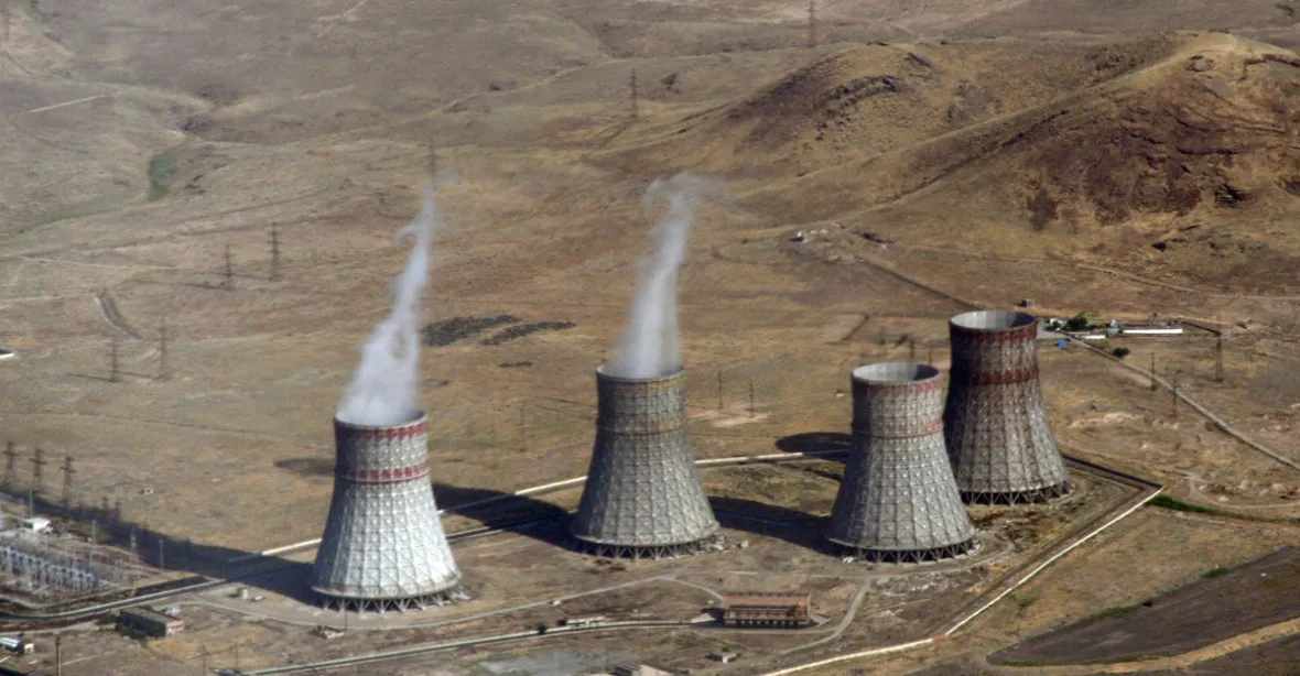 ČEB poskytne na modernizaci jaderné elektrárny v Arménii 24 milionů korun