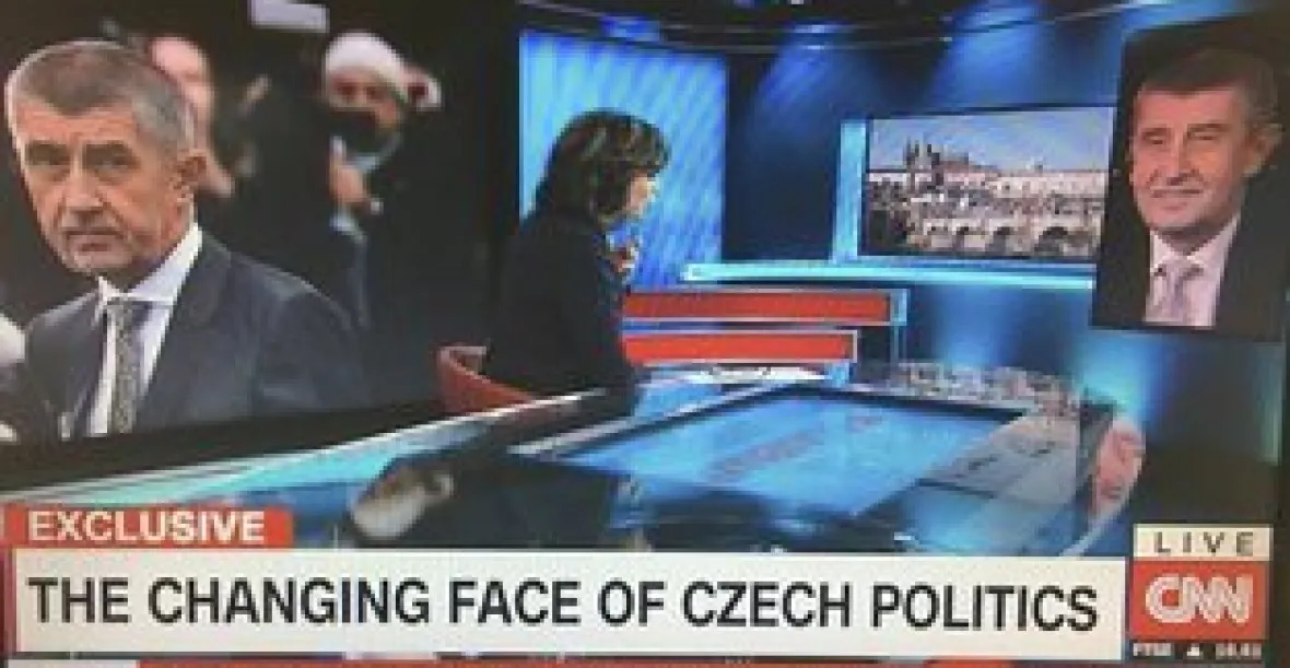 Andrej Babiš v CNN