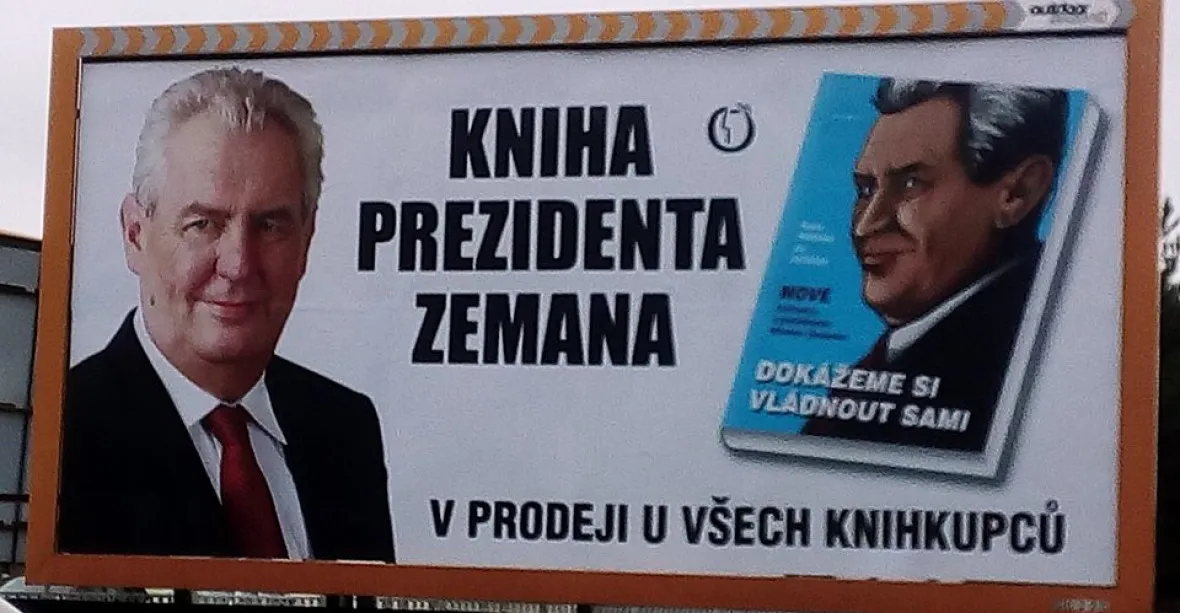 Úřad udělí pokutu za neohlášenou součást Zemanovy kampaně
