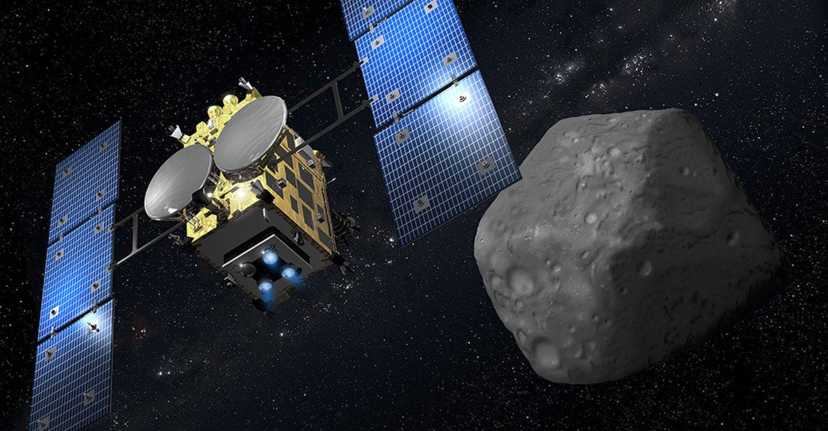 Japonsko potvrdilo úspěšné přistání robotů na 280 mil. km vzdáleném asteroidu