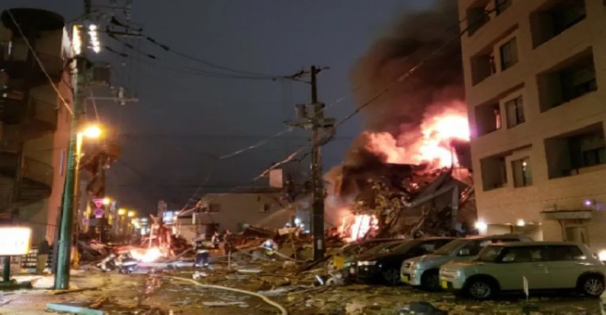 Při výbuchu v japonské restauraci bylo zraněno 42 lidí
