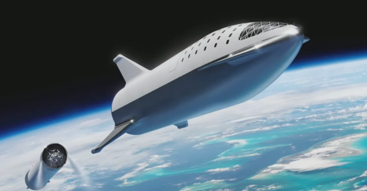 Musk už staví prototyp meziplanetární lodi Starship na Mars. Pro 100 lidí