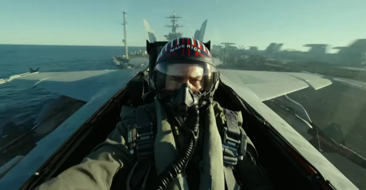 VIDEO: Velký návrat Toma Cruise do stíhačky. Top Gun po více než 30 letech