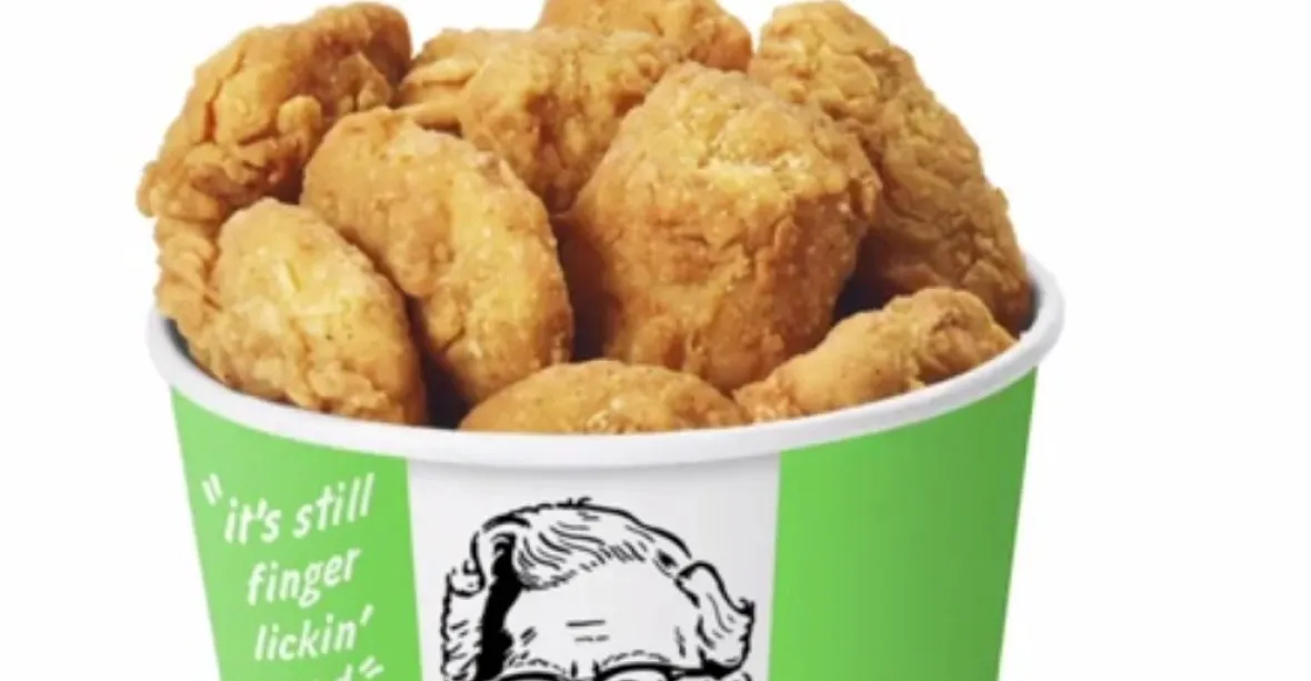 Bláznivá doba. KFC začalo smažit veganské kuře z náhražky masa