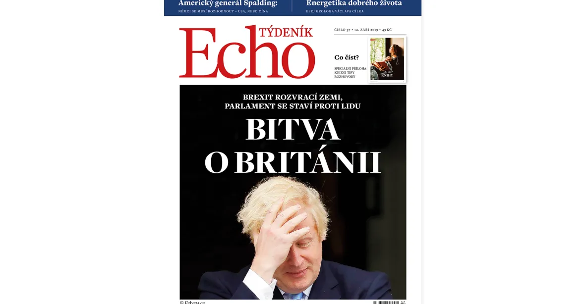 Týdeník Echo: Bitva o Británii, VIP spravedlnost pro Babiše a rozhovor s americkým generálem