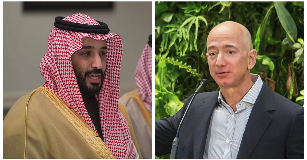 Saúdský korunní princ mi hacknul mobil, tvrdí Bezos. Království to odmítá
