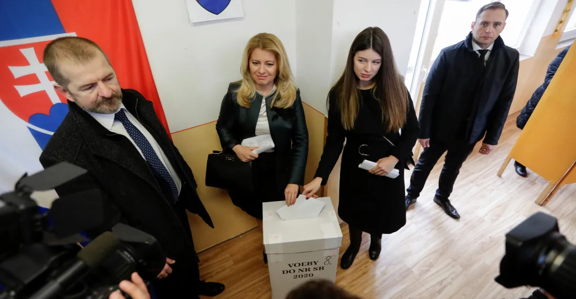 ON LINE: Slovenské volby se prodlouží. Vládu nemusí skládat vítěz, míní Čaputová