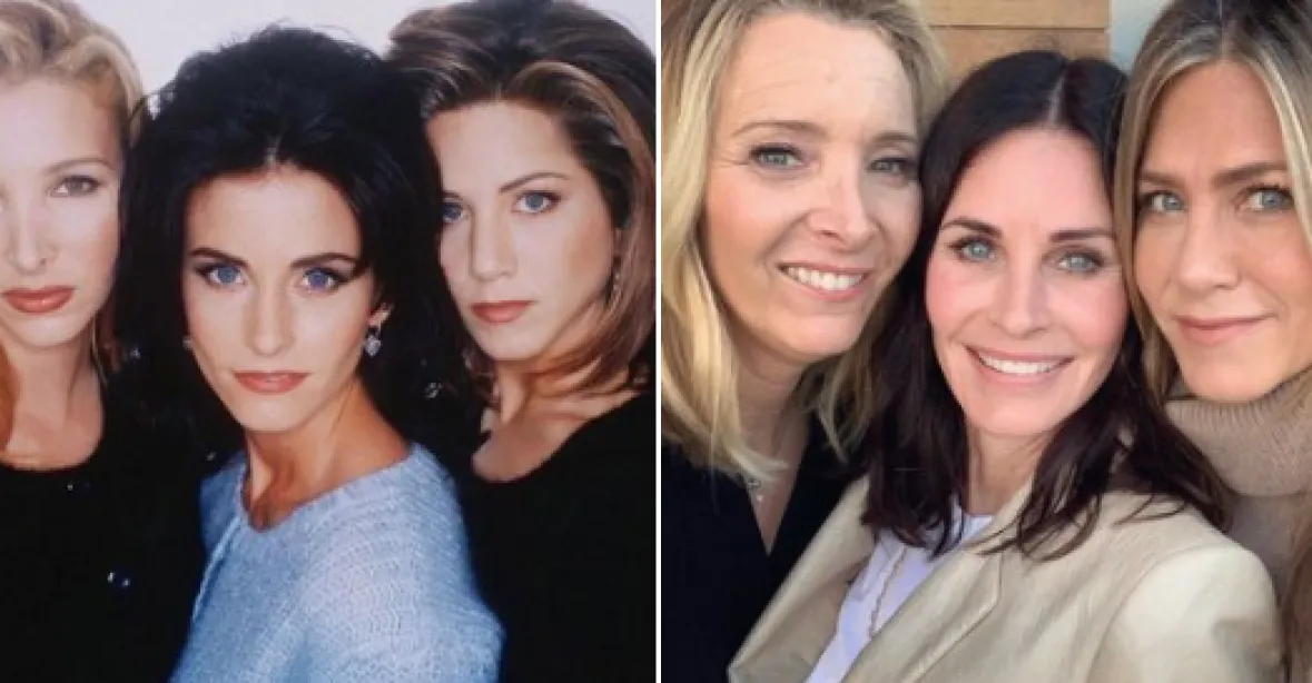 Rachel, Phoebe a Monica se připomínají po letech novou fotkou