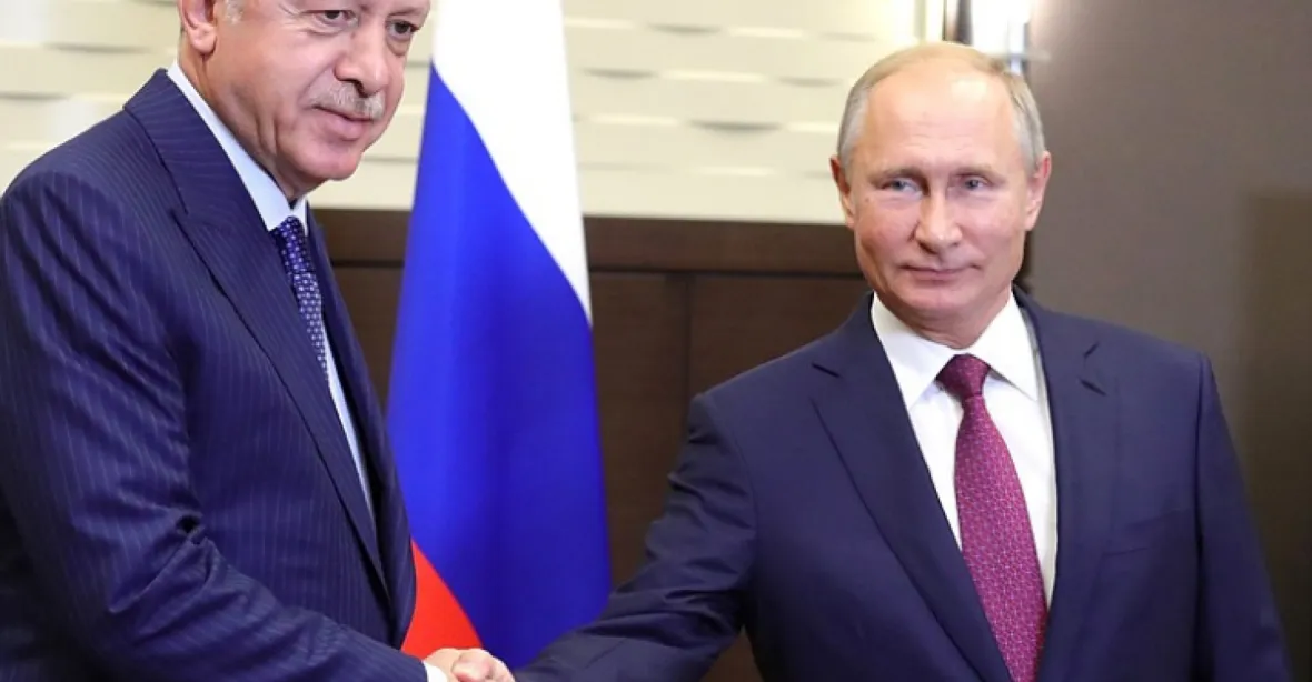 Putin s Erdoganem se dohodli na příměří v syrském Idlibu