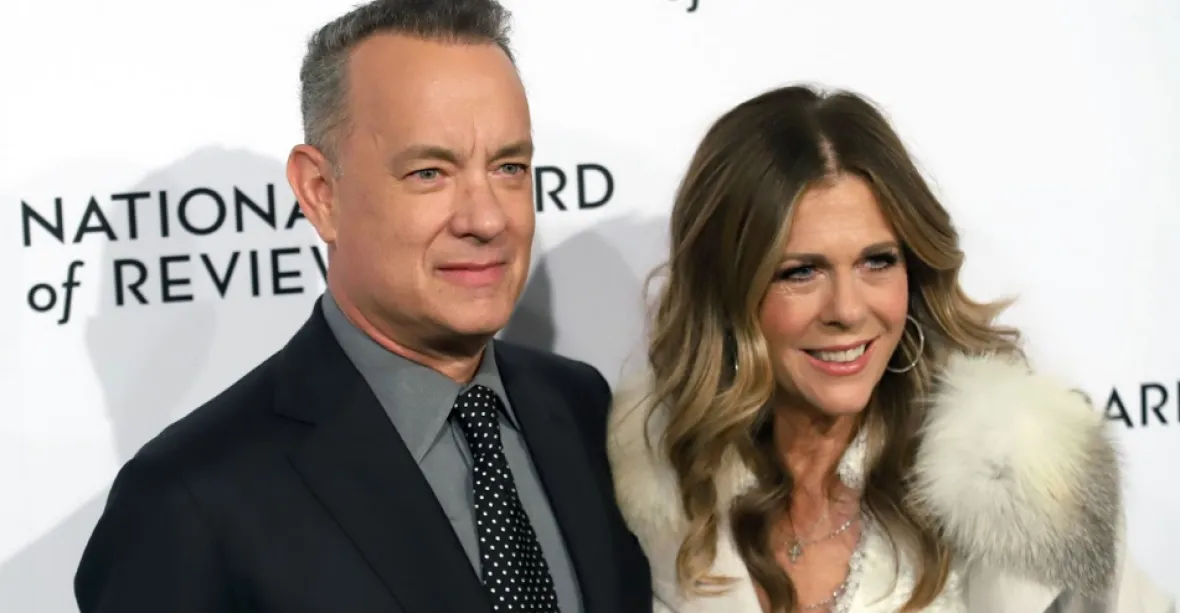 Tom Hanks s manželkou se nakazili koronavirem