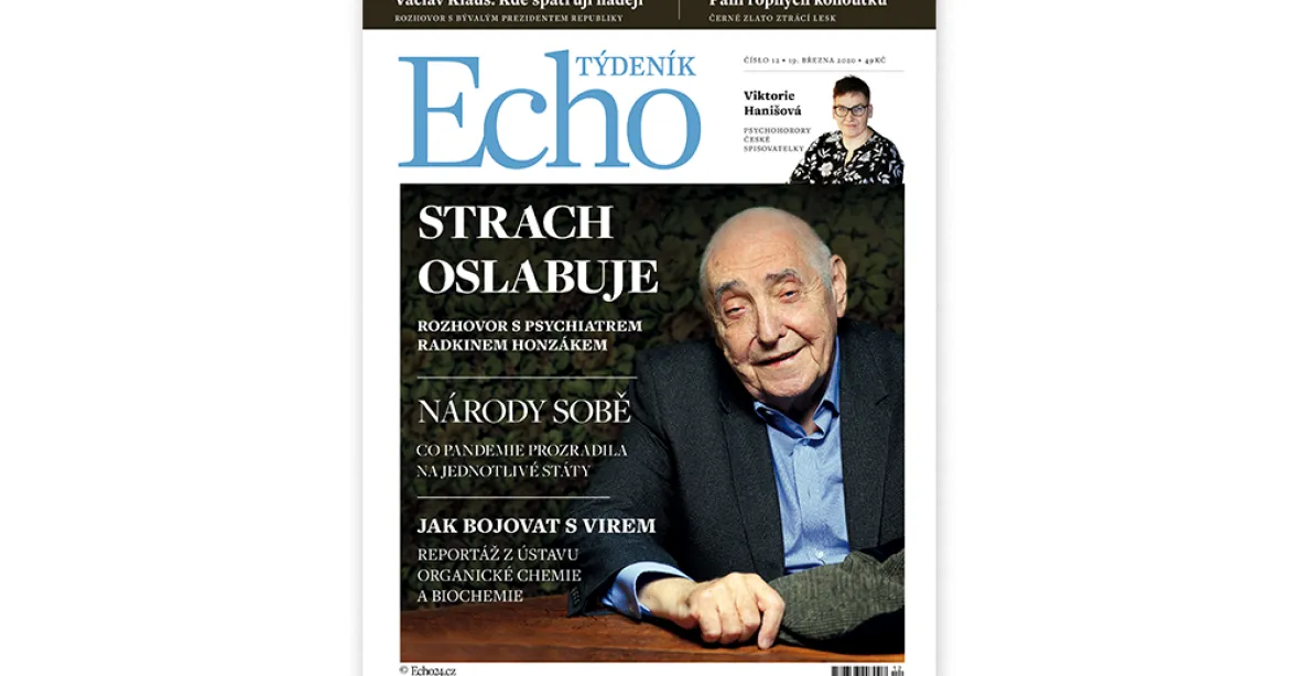 Týdeník Echo: Jak to vidí exprezident, co radí psychiatr a národní specifika v boji s pandemií