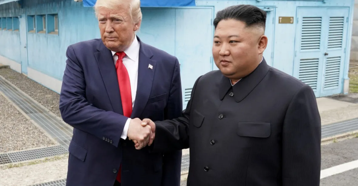 Trump zpochybnil zprávy o špatném stavu Kim Čong-una
