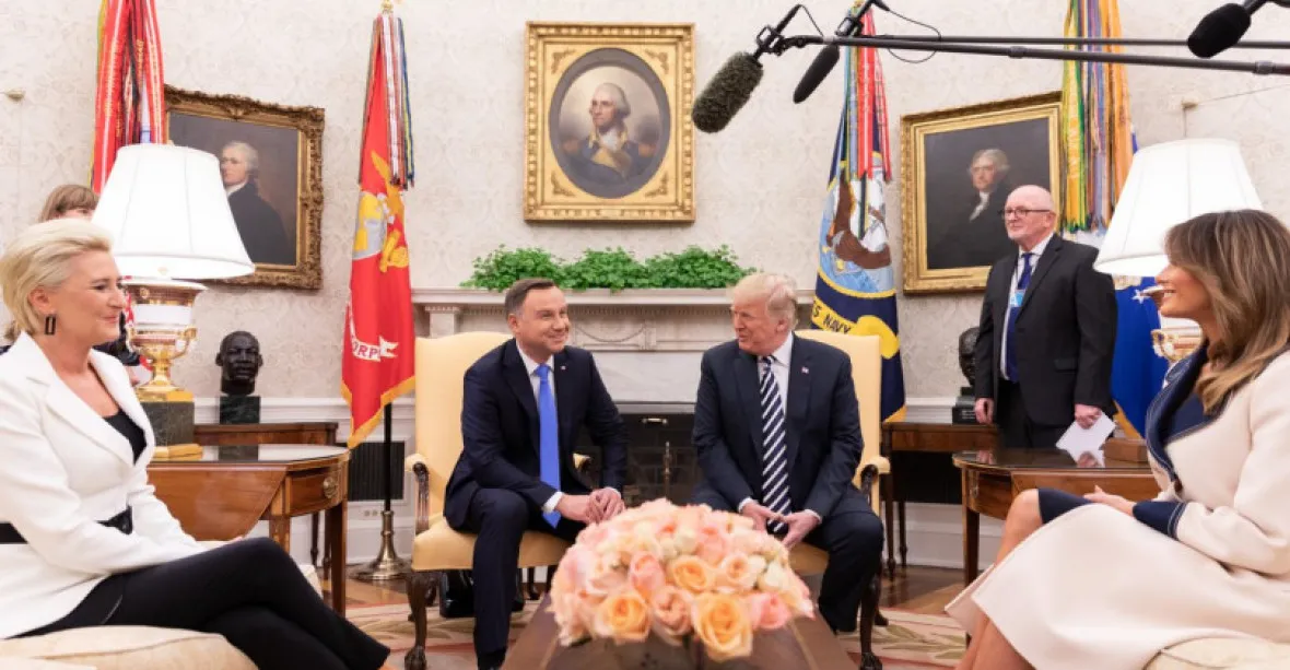 Trump podpoří polského prezidenta Dudu. Zve si ho do Bílého domu