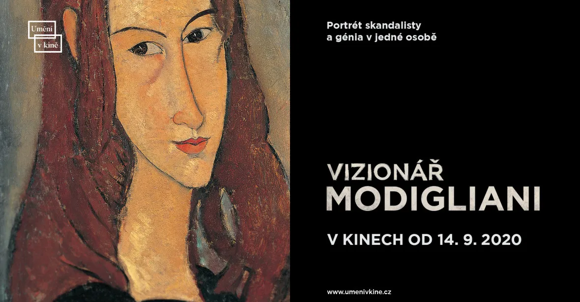 Po 100 letech se dočkal dokumentu. Snímek Umění v kině představuje Modiglianiho