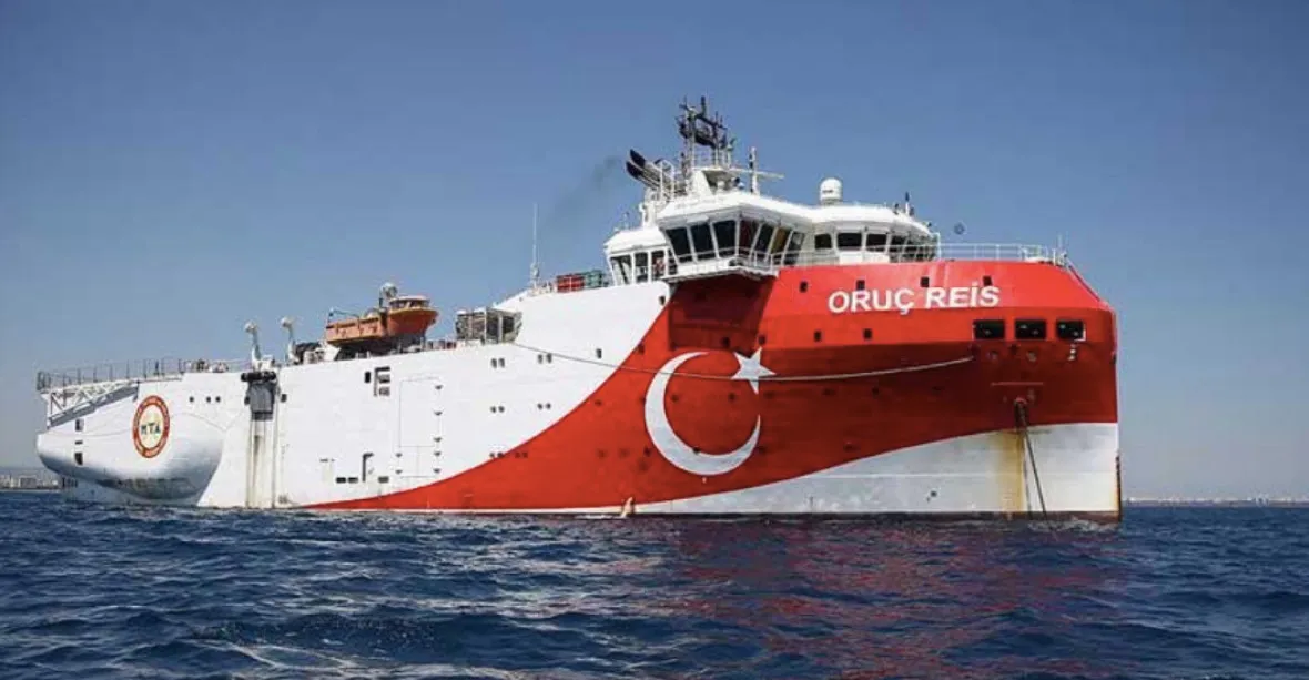 Turecká loď ukončila průzkum u břehů Řecka. Zkoumala možnost těžby