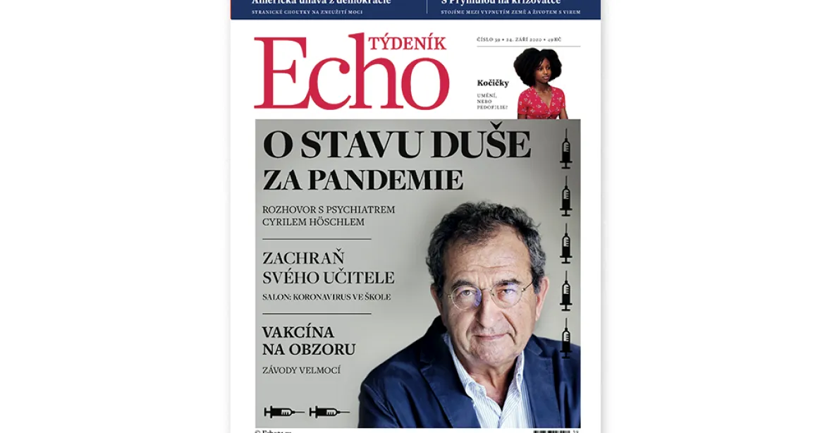 Týdeník Echo: Závody o vakcínu, Höschl o duši, chřadnoucí demokracie v USA
