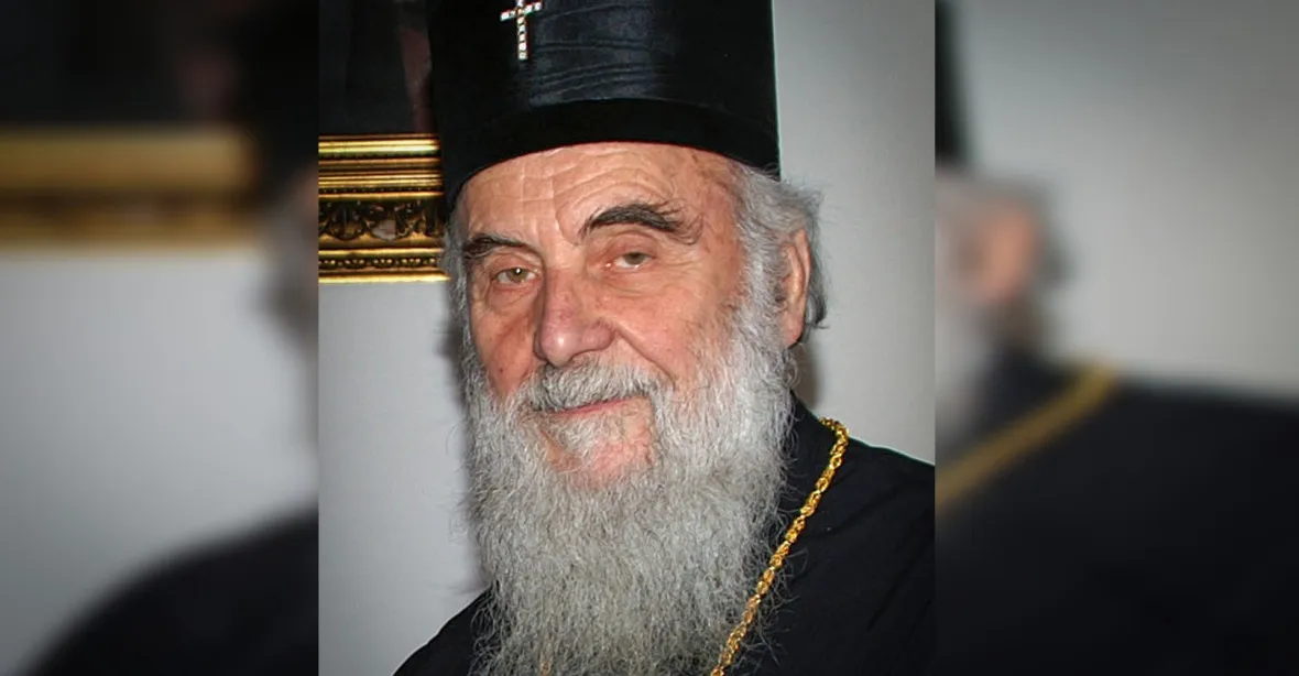 S covidem-19 zemřel patriarcha srbské ortodoxní církve Irinej