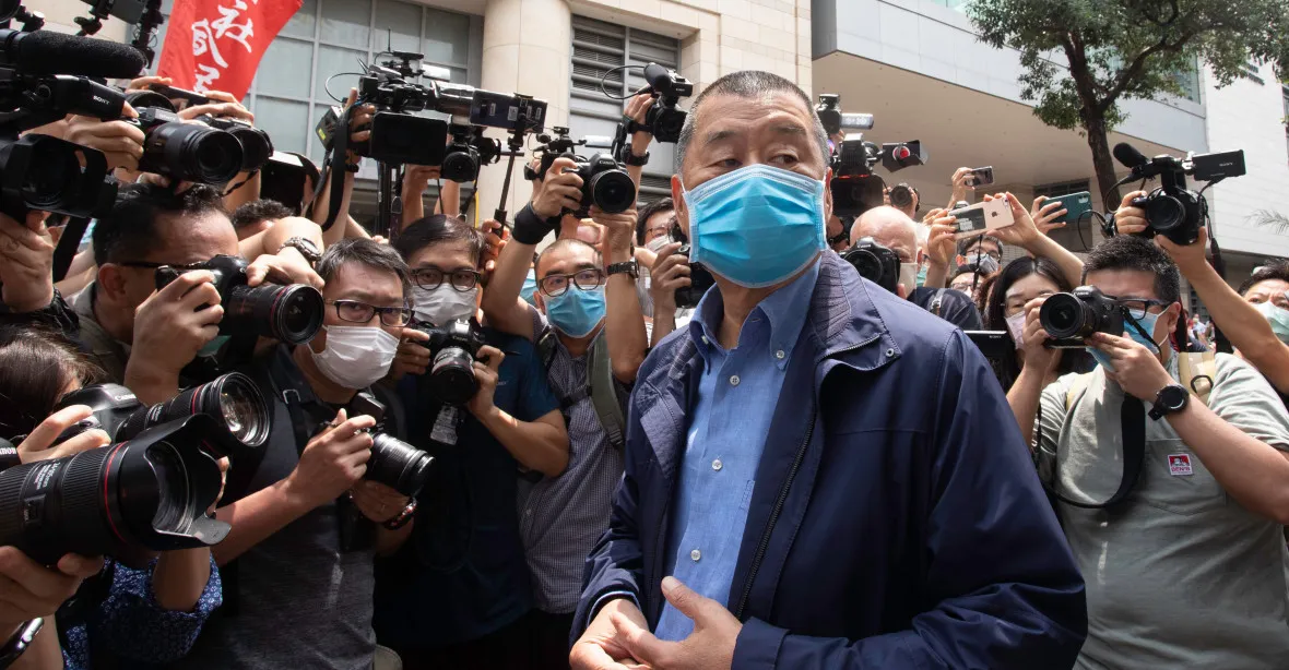 Nejvyšší soud v Honkongu poslal aktivistu Laie znovu do vězení