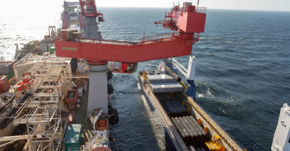 Do budování plynovodu Nord Stream 2 se zapojí ruská loď čelící americkým sankcím