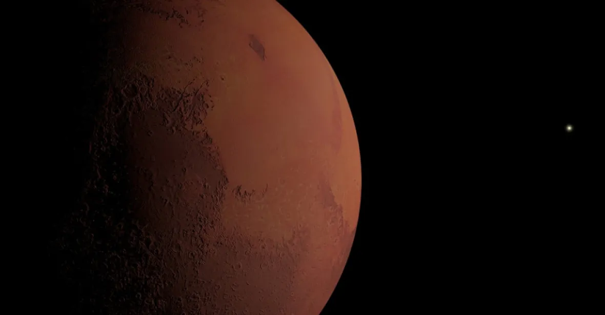 Čínský vesmírný modul přistál na planetě Mars