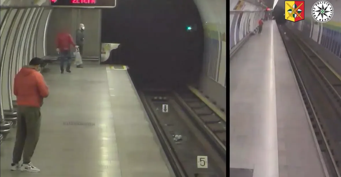 VIDEO: Útočník u metra Hloubětín brutálně napadl staršího muže
