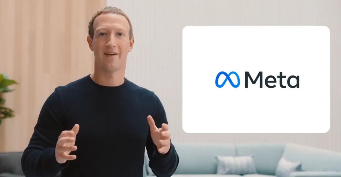Zuckerberg mění název společnosti Facebook. Firma se bude nazývat Meta