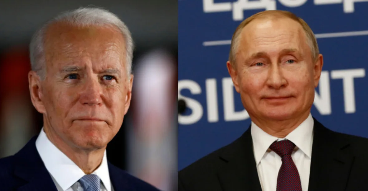 Biden a Putin budou v úterý jednat o Ukrajině