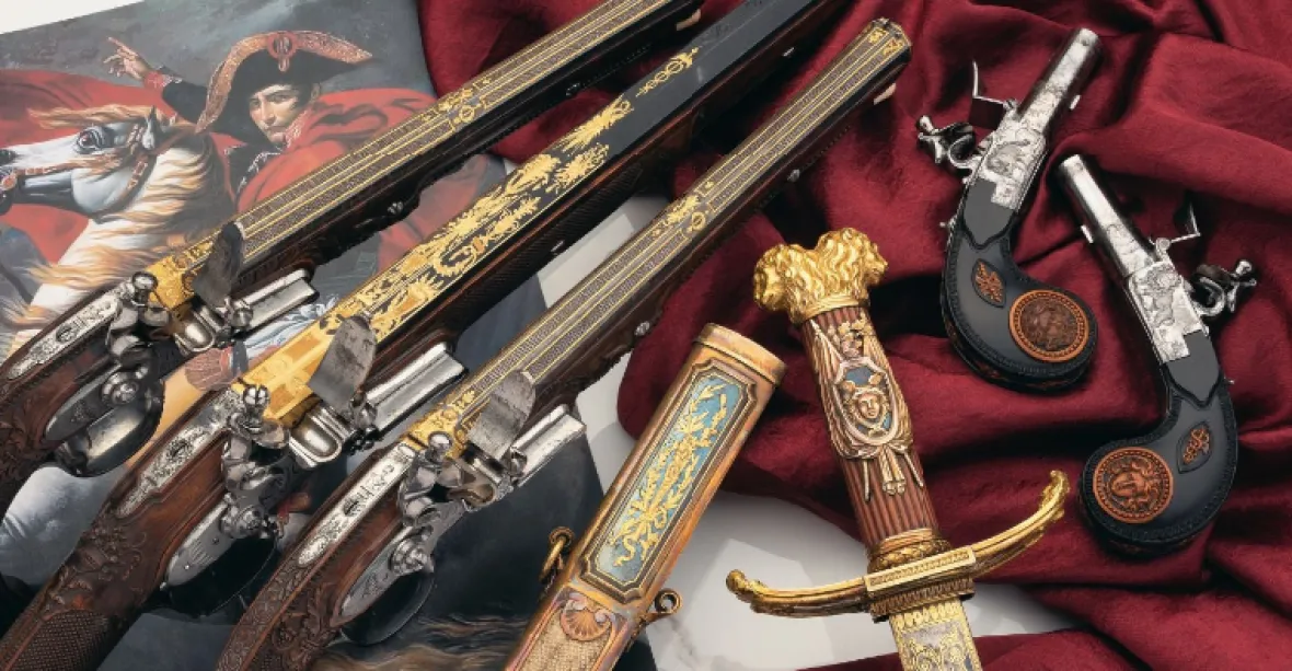 Napoleonův meč se vydražil za 2,8 milionu dolarů. S ním se chopil moci