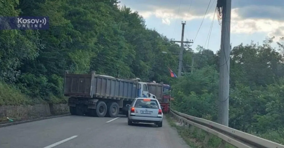 Střelba na kosovsko-srbské hranici. Srbové blokovali dva přechody