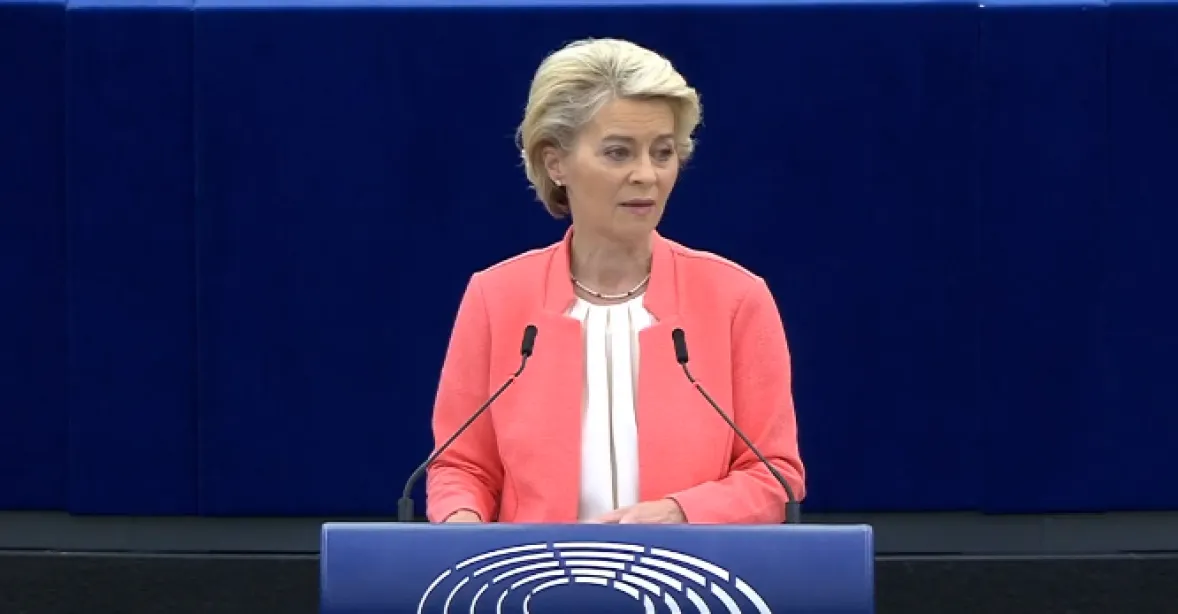 Evropská komise je otevřená stropu na plyn ve výrobě elektřiny, řekla Von der Leyenová