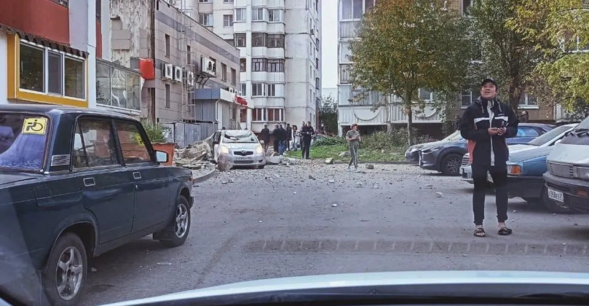 Ruský Belgorod terčem ukrajinského ostřelování, hlášeny jsou výbuchy