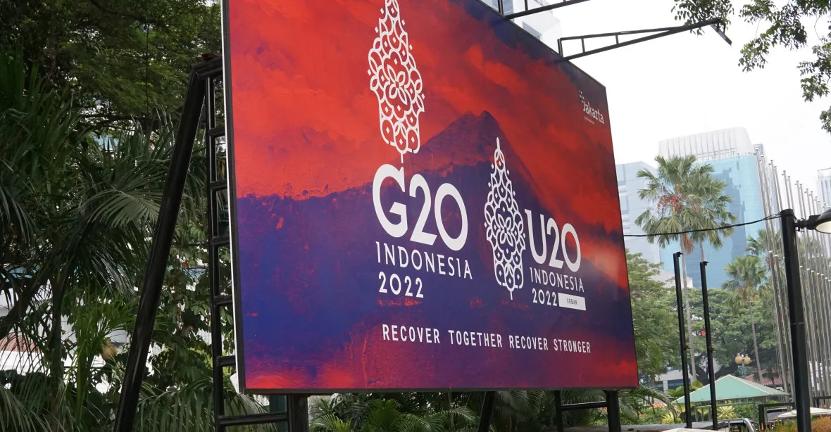 Většina států G20 ostře odsoudila válku na Ukrajině. Mezi zeměmi je však „více názorů“