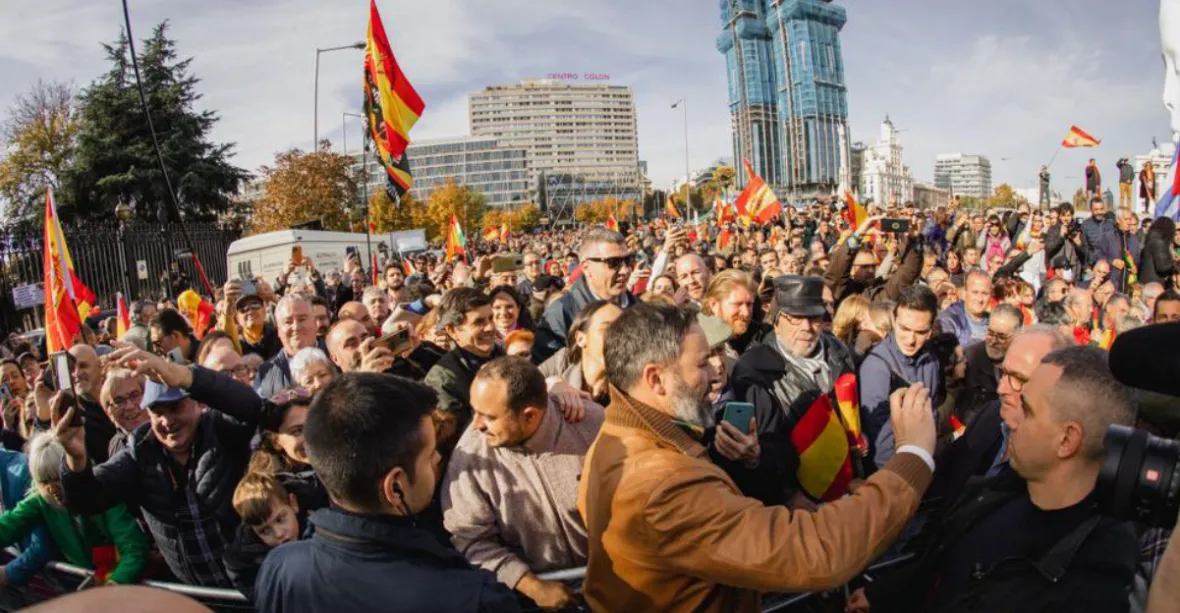 Demonstrace ve Španělsku: proti vládě protestovalo přes 100 000 lidí