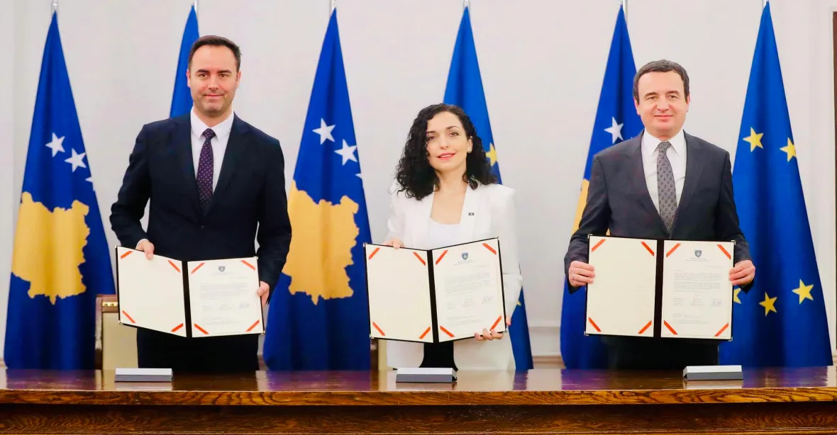 „Historický okamžik.“ Kosovo oficiálně podalo přihlášku do Evropské unie