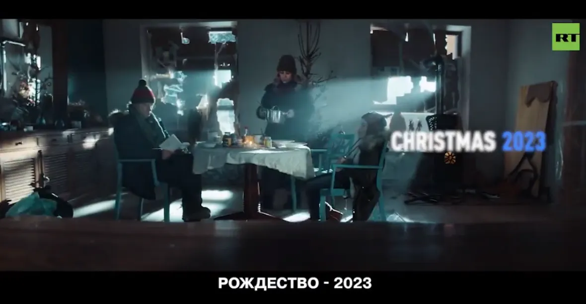 VIDEO: Reklama ukazuje Rusům evropské Vánoce: v chladu, bez elektřiny a o hladu