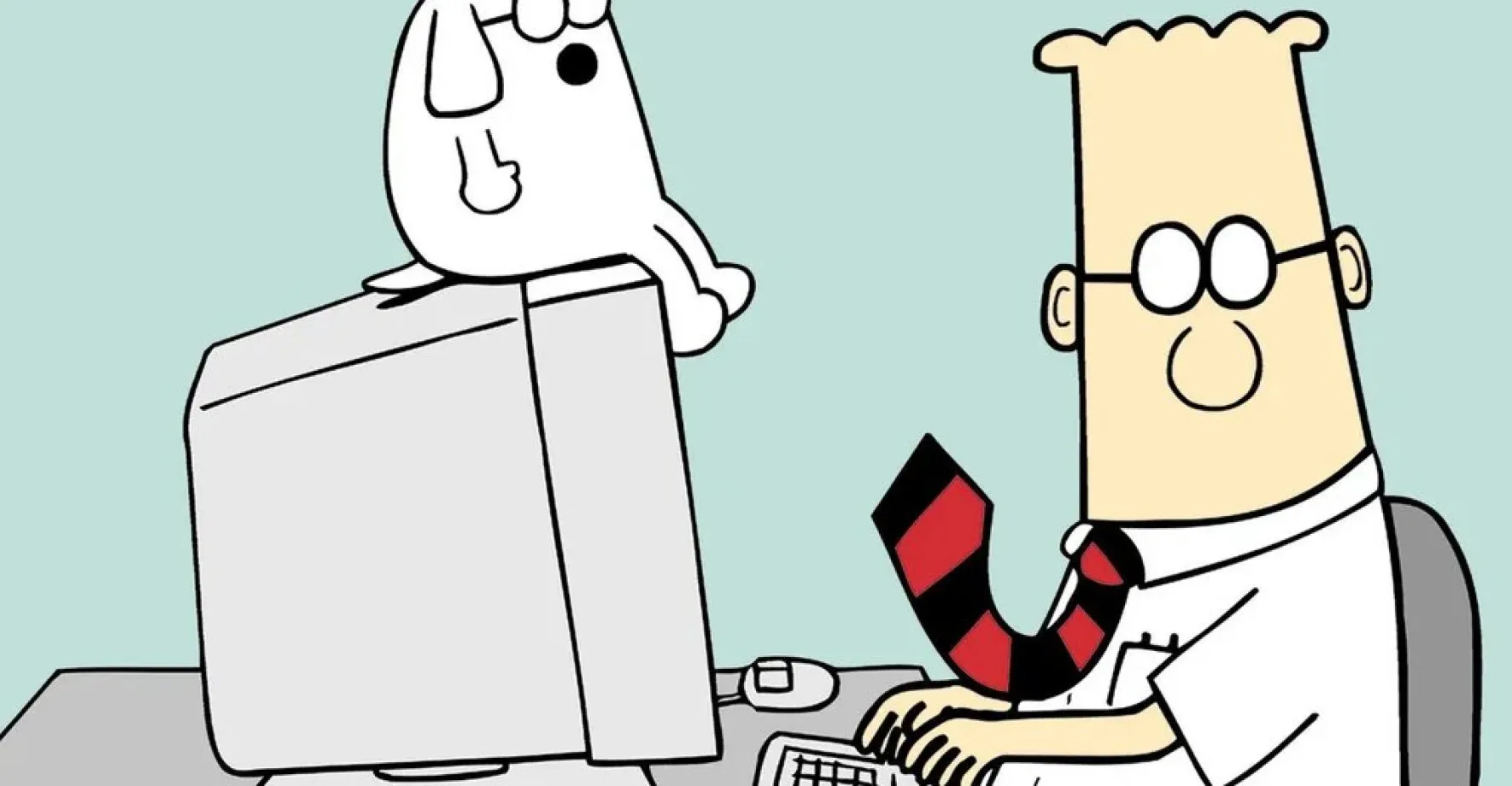 Komiks Dilbert dostal stopku. Jeho autor je prý rasista
