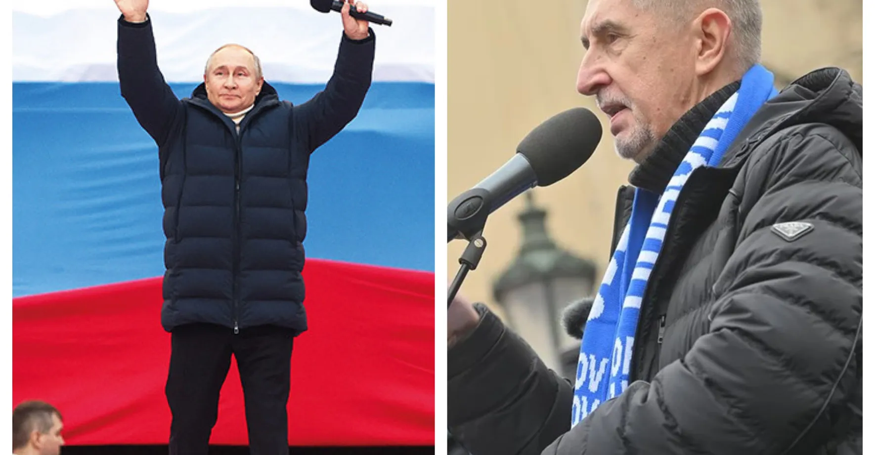 Andrej Babiš vyrazil ve stopách Vladimira Putina