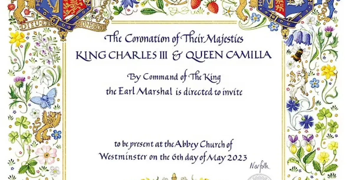 Pozvánka století. Buckinghamský palác zve 2000 vyvolených na korunovaci