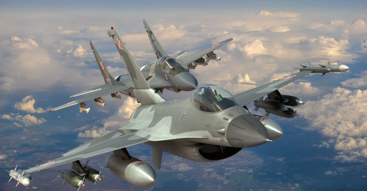 USA souhlasí s předáním stíhaček F-16 Ukrajině, zbývá vycvičit piloty