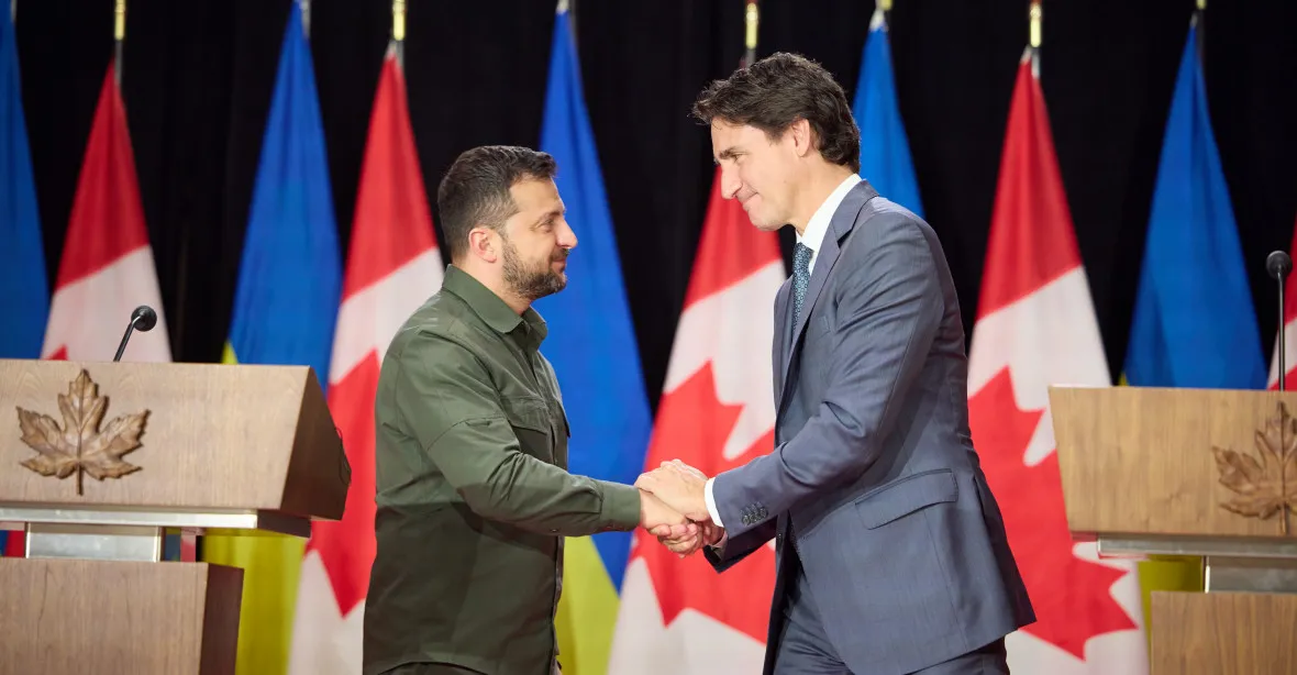 Zelenskyj uctil nacistického veterána. „Kanada se omlouvá za chybu,“ vzkázal Trudeau