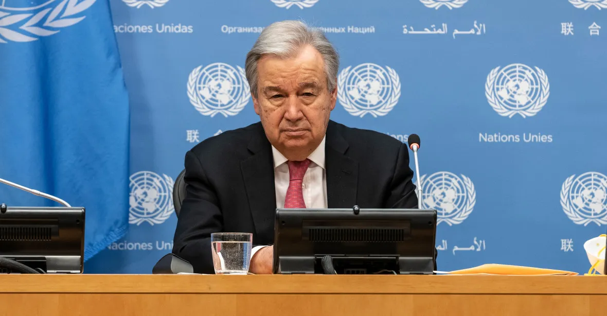 „Nezaslouží si být šéfem OSN.“ Izraelský ministr zahraničí znovu ostře kritizuje Guterrese