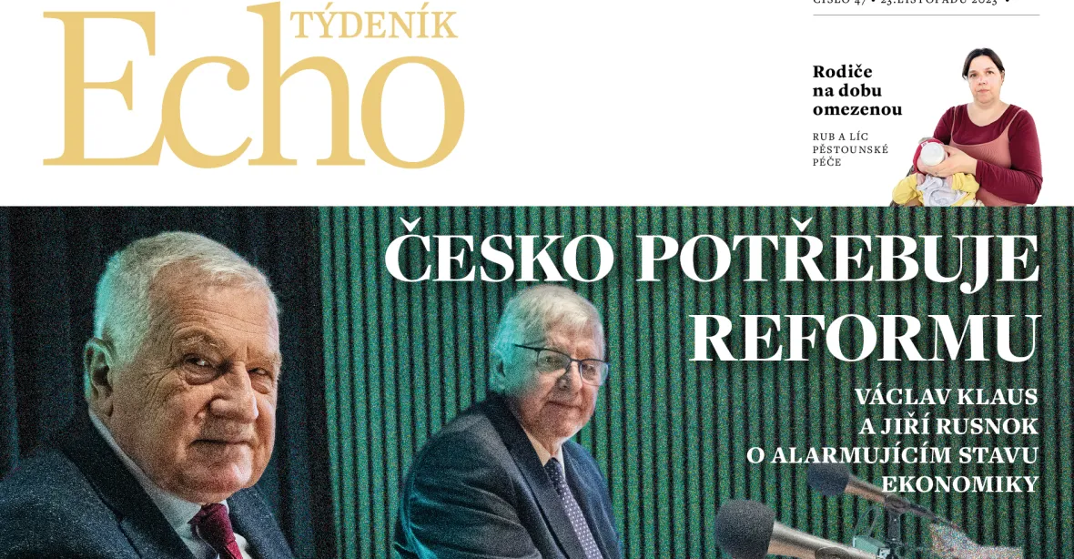 „Česko potřebuje reformu.“ Expremiéři Klaus a Rusnok o alarmujícím stavu ekonomiky